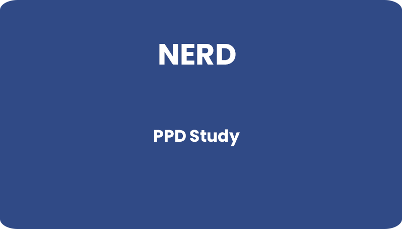 NERD clinical studies, ICRMD